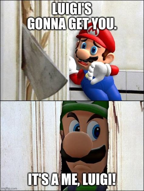 what video is luigi a funny meme from